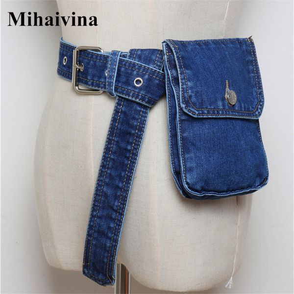 waist bags mihaivina bag women denim fanny pack lady handbag on the belt money canvas packs pocket travel pouch bolsa 230717
waist bags mihaivina bag women denim fanny pack lady handbag on the belt money canvas packs pocket travel pouch bolsa 230717