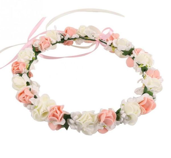 wedding bridal girls flower wreath crown for women kids head pink purple white rose handmade tiara fashion headpiece4266656, White;golden
wedding bridal girls flower wreath crown for women kids head pink purple white rose handmade tiara fashion headpiece4266656, White;golden