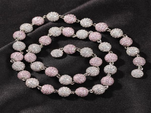 mens hip hop gold necklace jewelry iced out round bead chain fashion silver pink chains necklaces9484341
mens hip hop gold necklace jewelry iced out round bead chain fashion silver pink chains necklaces9484341