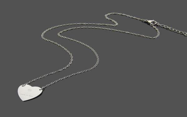 2021 not fading titanium steel simple heart pendant necklaces 3 colors gold plated classic style logo printed women designer jewel7334786, Silver
2021 not fading titanium steel simple heart pendant necklaces 3 colors gold plated classic style logo printed women designer jewel7334786, Silver