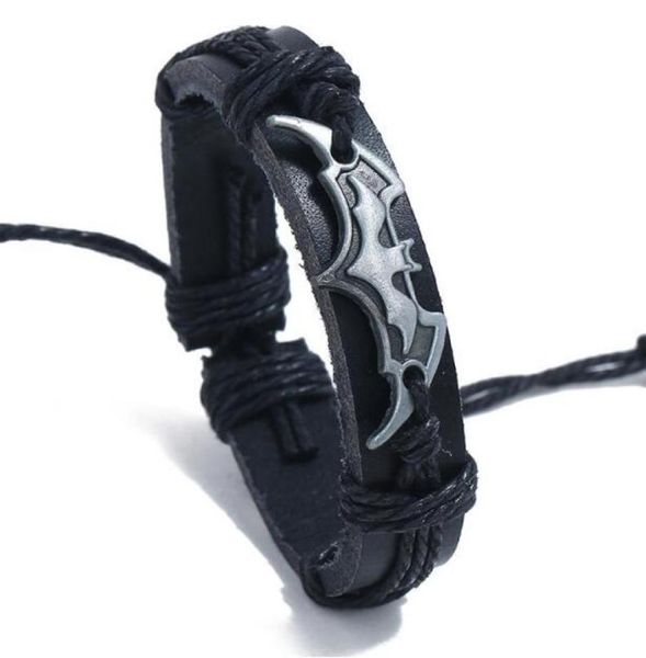 new fashion 100 leather bracelet bat charm men bracelet fashion alloy charms bracelet jewelry party fine jewelry leather for unis4646786, Golden;silver
new fashion 100 leather bracelet bat charm men bracelet fashion alloy charms bracelet jewelry party fine jewelry leather for unis4646786, Golden;silver