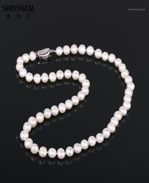 shinygem natural 79mm freashwater pearl chocker near round white pearl women necklaces classic wedding jewelry elegant necklace13413250, Golden;silver
shinygem natural 79mm freashwater pearl chocker near round white pearl women necklaces classic wedding jewelry elegant necklace13413250, Golden;silver