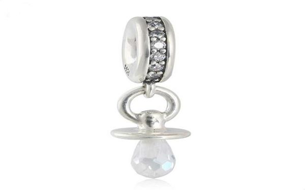 new 925 sterling silver baby pacifier pave clear crystal soother nipple dangle charm beads fit brand bracelet diy jewelry accessor8651521, Black
new 925 sterling silver baby pacifier pave clear crystal soother nipple dangle charm beads fit brand bracelet diy jewelry accessor8651521, Black