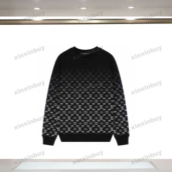 xinxinbuy men women designer sweatshirt hoodie paris letter gradient printing sweater blue black green xs-2xl, Black;brown
xinxinbuy men women designer sweatshirt hoodie paris letter gradient printing sweater blue black green xs-2xl, Black;brown