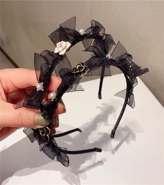night club party women headbands fashion black mesh flower hair band personality bow knot lady hairband8775474, Silver
night club party women headbands fashion black mesh flower hair band personality bow knot lady hairband8775474, Silver