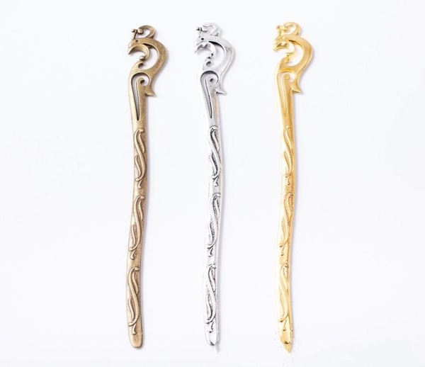 10pcs 15917mm antique bronze hairpin vintage hair stick phoenix hairstick diy hairwear bohemian hair jewelry bookmark fashion3610183, Golden;silver
10pcs 15917mm antique bronze hairpin vintage hair stick phoenix hairstick diy hairwear bohemian hair jewelry bookmark fashion3610183, Golden;silver