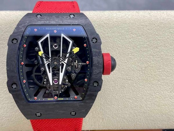 rm27-03 real tourbillon watch fantasic superb men wrist watches fgv3 bbr factory high-end quality mechanical uhr ntpt all carbon fiber case, Slivery;brown
rm27-03 real tourbillon watch fantasic superb men wrist watches fgv3 bbr factory high-end quality mechanical uhr ntpt all carbon fiber case, Slivery;brown