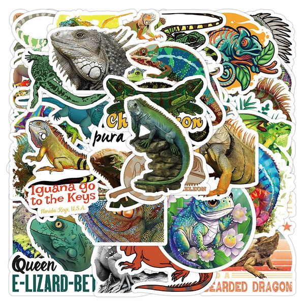 50pcs iguana stickers waterproof vinyl stickers non-random for car bike luggage lapskateboard scrapbook water bottle decal
50pcs iguana stickers waterproof vinyl stickers non-random for car bike luggage lapskateboard scrapbook water bottle decal