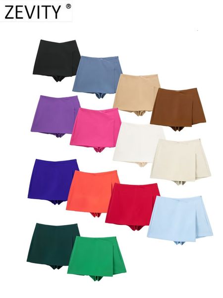 women's shorts zevity women solid color asymmetrical slim skirts office lady side zipper casual chic pantalone cortos p2450 230717, White;black
women's shorts zevity women solid color asymmetrical slim skirts office lady side zipper casual chic pantalone cortos p2450 230717, White;black