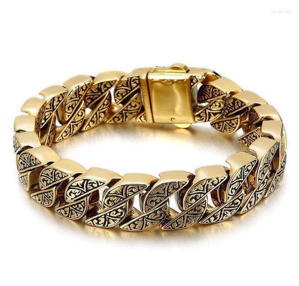 charm bracelets vintage curb cuba chain unique carving stainless steel for men punk link jewelrycharm lars227547741, Golden;silver
charm bracelets vintage curb cuba chain unique carving stainless steel for men punk link jewelrycharm lars227547741, Golden;silver