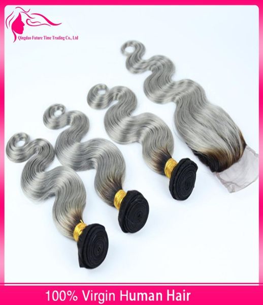 9a 1bgrey hair bundles with lace closure 2 tone silver gray body wave ombre hair with lace closure middlethree part4883362, Black
9a 1bgrey hair bundles with lace closure 2 tone silver gray body wave ombre hair with lace closure middlethree part4883362, Black