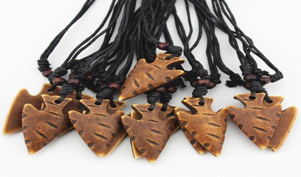 fashion whole 12pcslot faux bone carved maori tribal spear head necklace arrowhead spearhead pendant choker for men women034512775, Silver
fashion whole 12pcslot faux bone carved maori tribal spear head necklace arrowhead spearhead pendant choker for men women034512775, Silver