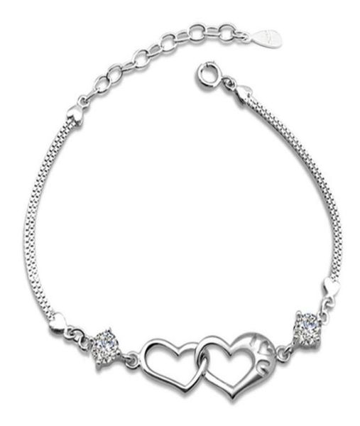 gift for the of 925 silver bracelets the love of the new fashion 925 standard pure silver double heart gemstone bracele6261113, Golden;silver
gift for the of 925 silver bracelets the love of the new fashion 925 standard pure silver double heart gemstone bracele6261113, Golden;silver