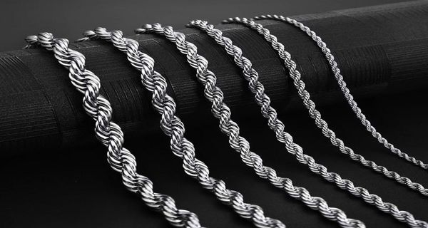 stainless steel rope chain necklace 25mm never fade waterproof choker necklaces men women hip hop jewelry 316l silver chain3179297
stainless steel rope chain necklace 25mm never fade waterproof choker necklaces men women hip hop jewelry 316l silver chain3179297