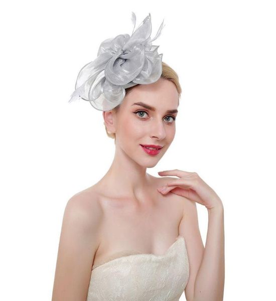 headpieces 16 color women large ruffles flower fascinator hat vintage solid multi feather tea party duckbill hair clip2817977, Silver
headpieces 16 color women large ruffles flower fascinator hat vintage solid multi feather tea party duckbill hair clip2817977, Silver
