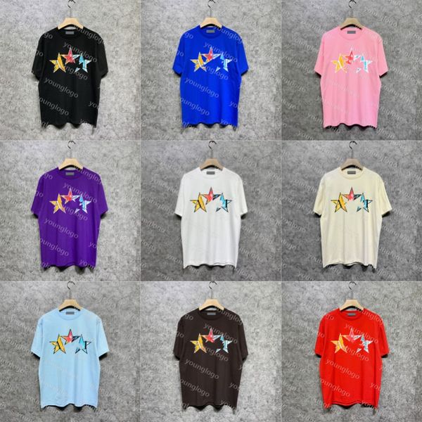 cotton mens t shirt brand designer high street outdoor tees fashion star printed summer breathable shirt polos, White;black
cotton mens t shirt brand designer high street outdoor tees fashion star printed summer breathable shirt polos, White;black