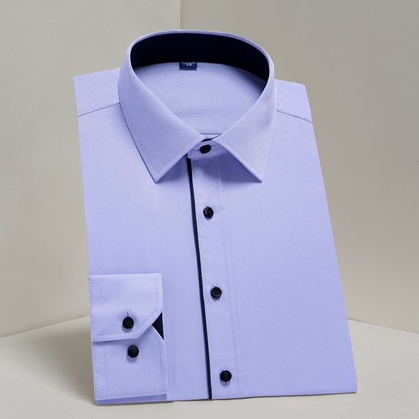 men's t shirts men shirt long sleeve twill solid causal formal business brand man dress shirts 230717, White;black
men's t shirts men shirt long sleeve twill solid causal formal business brand man dress shirts 230717, White;black
