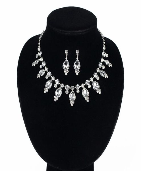 2017 new wedding costume accessories cubic zircon crystal bridal earrings and necklace jewelry sets for brides3919053, Silver
2017 new wedding costume accessories cubic zircon crystal bridal earrings and necklace jewelry sets for brides3919053, Silver