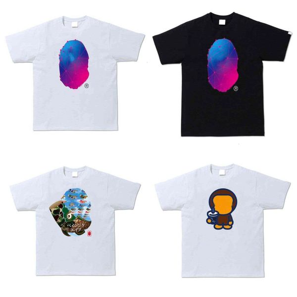 designer luxury apes classic mens and womens t shirt bathing ape hip hop shark summer breathable versatile high street trend tees 5 rgc7, White;black
designer luxury apes classic mens and womens t shirt bathing ape hip hop shark summer breathable versatile high street trend tees 5 rgc7, White;black