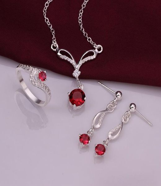 wedding ring 925 sterling silver sparkly red zircon necklace earrings rings jewelry set3777210
wedding ring 925 sterling silver sparkly red zircon necklace earrings rings jewelry set3777210
