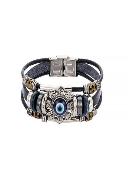 punk lucky eye turkish evil eye charm bracelets for men women handmade jewelry multilayer black leather bangle female gift6660904, Golden;silver
punk lucky eye turkish evil eye charm bracelets for men women handmade jewelry multilayer black leather bangle female gift6660904, Golden;silver