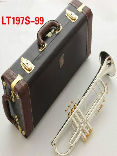 quality bach bb trumpet instrument lt197s99 silver plating trumpet musical professional performance with case4665242
quality bach bb trumpet instrument lt197s99 silver plating trumpet musical professional performance with case4665242