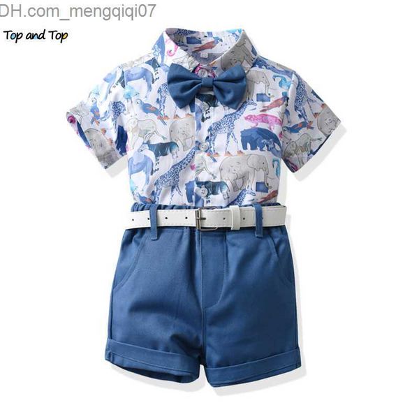 clothing sets and fashion children's boys and gentlemen clothing set short sleeve cartoon print casual shirt with bow and belt shorts 2, White
clothing sets and fashion children's boys and gentlemen clothing set short sleeve cartoon print casual shirt with bow and belt shorts 2, White