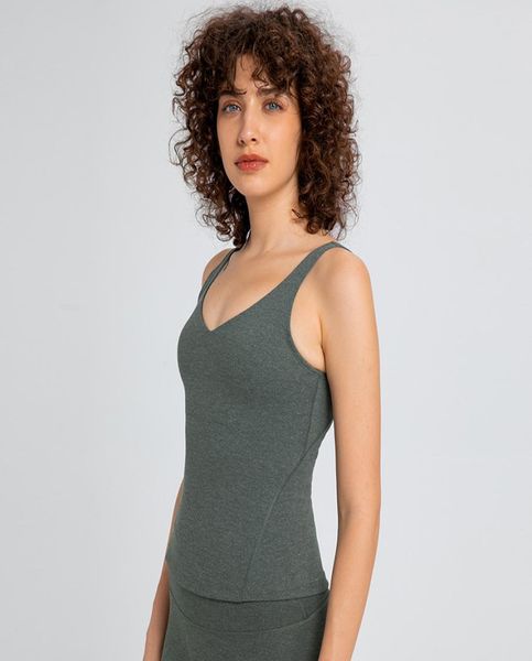 155 women sports tank yoga outfits v-neck beauty back fitness vest lady underwear fashion training wear runing with removable2840679, White;red
155 women sports tank yoga outfits v-neck beauty back fitness vest lady underwear fashion training wear runing with removable2840679, White;red