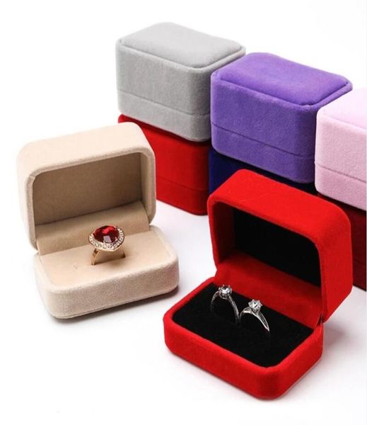 jewelry box velvet double ring case earring ring display boxes storage organizer holder gift package1448390, Black;white
jewelry box velvet double ring case earring ring display boxes storage organizer holder gift package1448390, Black;white