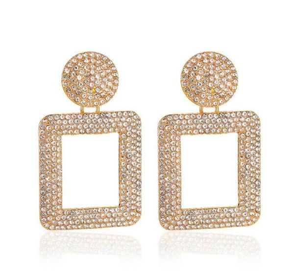 europe style hollow square stud earrings with full diamond circle gold ear drop women geometric business party dangle earrings4435806, Silver
europe style hollow square stud earrings with full diamond circle gold ear drop women geometric business party dangle earrings4435806, Silver