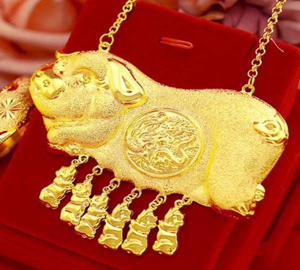 traditional wedding pendant necklace 18k yellow gold filled lovely pig design bridal womens jewelry high polished3143360, Silver
traditional wedding pendant necklace 18k yellow gold filled lovely pig design bridal womens jewelry high polished3143360, Silver