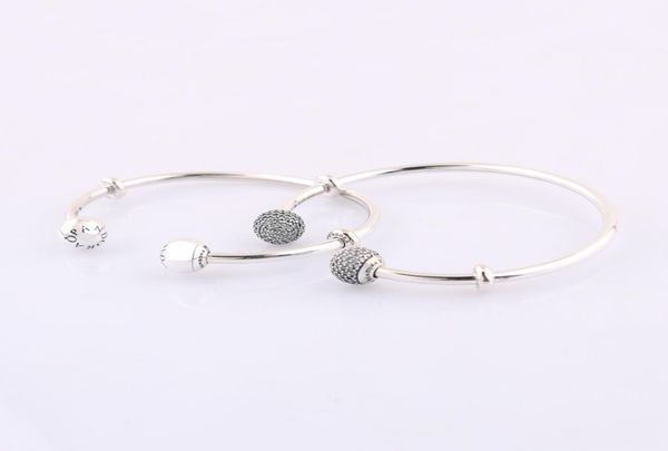 authentic 925 sterling silver moments silver open cuff bangle with pave caps fits european style jewelry charms beads 59643902zc3827105, Black
authentic 925 sterling silver moments silver open cuff bangle with pave caps fits european style jewelry charms beads 59643902zc3827105, Black