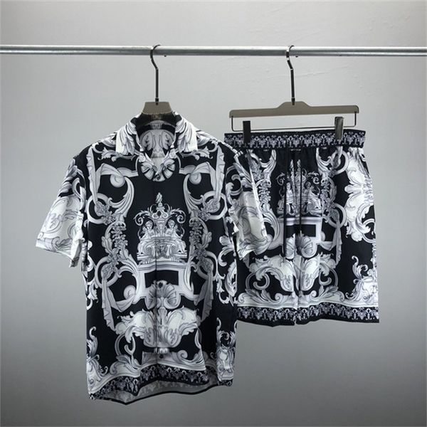 2 summer fashion mens tracksuits hawaii beach pants set designer shirts printing leisure shirt man slim fit the board of directors short sle, Gray
2 summer fashion mens tracksuits hawaii beach pants set designer shirts printing leisure shirt man slim fit the board of directors short sle, Gray