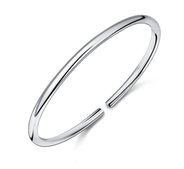classical simple fashion 925 sterling silver smooth cuff bracelets bangles pulseras valentine039s day present 2105078614831, Black
classical simple fashion 925 sterling silver smooth cuff bracelets bangles pulseras valentine039s day present 2105078614831, Black
