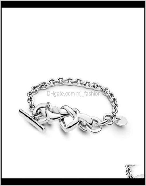 charm jewelry 925 sterling sier hand chain bracelets original box for knotted heart bracelet women luxury designer drop deliv5549880, Golden;silver
charm jewelry 925 sterling sier hand chain bracelets original box for knotted heart bracelet women luxury designer drop deliv5549880, Golden;silver