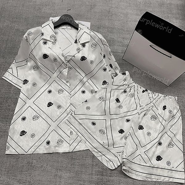 womens sleepwear short pajamas summer satin silk sleepwear set lounge wear print two piece night suit pants home clothes, Black;red
womens sleepwear short pajamas summer satin silk sleepwear set lounge wear print two piece night suit pants home clothes, Black;red