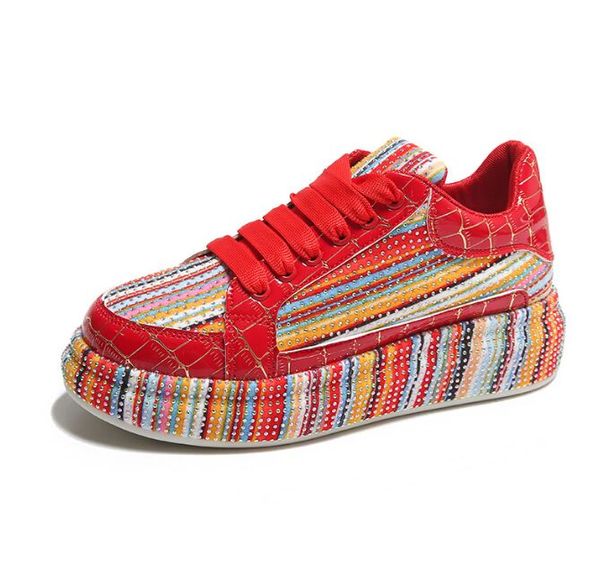 leather women shoes new style fashion pink platform shoes ins platforms sneakers tide shine bling rhinestone shoes for girls shoes 35-40, Black
leather women shoes new style fashion pink platform shoes ins platforms sneakers tide shine bling rhinestone shoes for girls shoes 35-40, Black