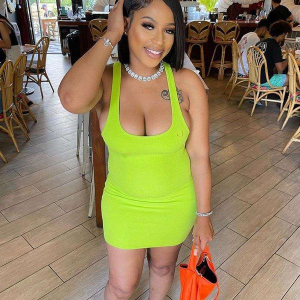 summer fluorescent color love embroidered dress tight vest skirt, Black;gray 
summer fluorescent color love embroidered dress tight vest skirt, Black;gray