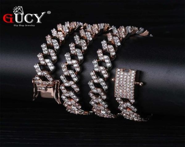 gucy 10mm miami prong set cuban chains necklace for men gold silver hip hop iced out paved bling cz rapper necklace jewelry8052121
gucy 10mm miami prong set cuban chains necklace for men gold silver hip hop iced out paved bling cz rapper necklace jewelry8052121