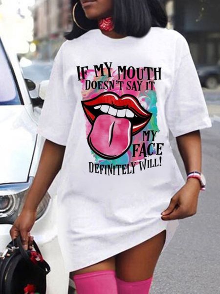 basic casual dresses lw plus size dress lip letter print loose xl-5xl summer t shirt mini women outfits 230717, Black;gray
basic casual dresses lw plus size dress lip letter print loose xl-5xl summer t shirt mini women outfits 230717, Black;gray