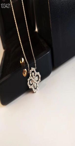 luxury classic designer sterling silver full zircon four leaf clover flower pendant necklace for women wedding jewelry5679911
luxury classic designer sterling silver full zircon four leaf clover flower pendant necklace for women wedding jewelry5679911