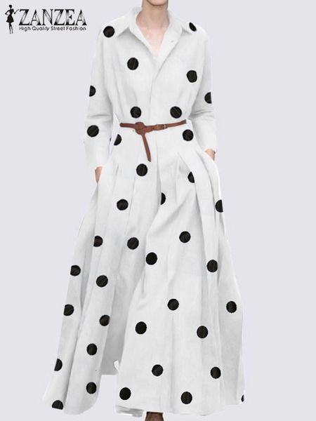 basic casual dresses zanzea autumn shirt dress women elegant polka dot vestidos chic bohemian maxi dress casual holiday long sundress ol kaf, Black;gray
basic casual dresses zanzea autumn shirt dress women elegant polka dot vestidos chic bohemian maxi dress casual holiday long sundress ol kaf, Black;gray