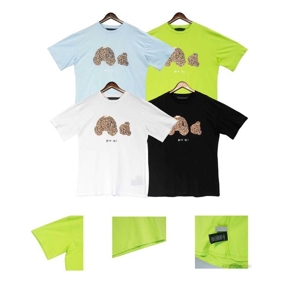 summer menswear designer t-shirt palm angel leopard print brooded bear letter print men's and women's short sleeves loose t-shirt, White;black
summer menswear designer t-shirt palm angel leopard print brooded bear letter print men's and women's short sleeves loose t-shirt, White;black
