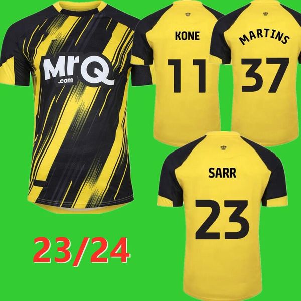 2023 2024 watfords soccer jerseys 23 24 football shirts men kids kit sarr kone martins kalu louza asprilla porteous sarr home away yellow bl, Black;yellow
2023 2024 watfords soccer jerseys 23 24 football shirts men kids kit sarr kone martins kalu louza asprilla porteous sarr home away yellow bl, Black;yellow