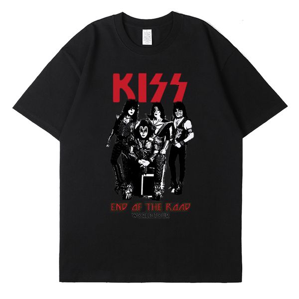 men's t-shirts summer 100% cotton t-shirt rock band kiss print t-shirt men's hip hop street clothing casual short sleeve t-shirt y, White;black
men's t-shirts summer 100% cotton t-shirt rock band kiss print t-shirt men's hip hop street clothing casual short sleeve t-shirt y, White;black