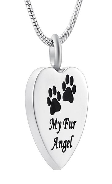 ijd9095 my fur angel cremation urn pet ashes urn heart cremation jewelry waterproof ash holder pendant keepsake holder necklace je3279475, Silver
ijd9095 my fur angel cremation urn pet ashes urn heart cremation jewelry waterproof ash holder pendant keepsake holder necklace je3279475, Silver
