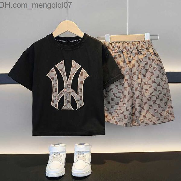 clothing sets boys' clothing suit summer children's t-shirt casual sportswear children's two-piece suit girls' holiday c, White
clothing sets boys' clothing suit summer children's t-shirt casual sportswear children's two-piece suit girls' holiday c, White