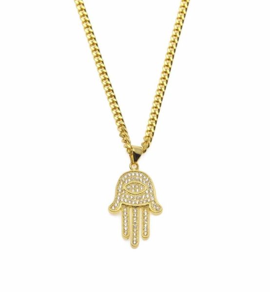 pendant necklaces gold silver fatima hamsa hand bling cz iced out charm cuban chain for women mens hip hop jewelry9660106
pendant necklaces gold silver fatima hamsa hand bling cz iced out charm cuban chain for women mens hip hop jewelry9660106