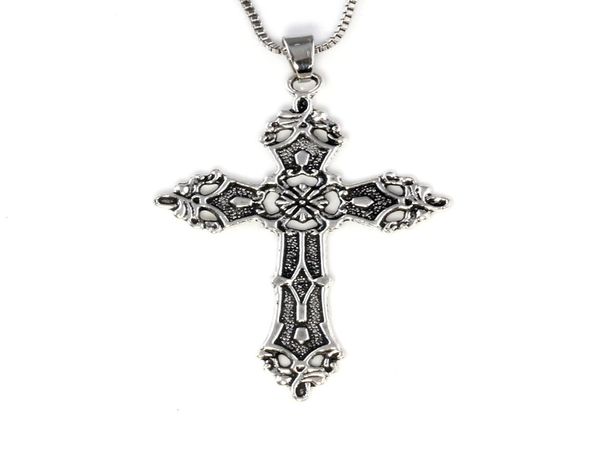 20pcs vintage cross pendant necklace men women long chain gothic jewelry accessories1160668, Silver
20pcs vintage cross pendant necklace men women long chain gothic jewelry accessories1160668, Silver