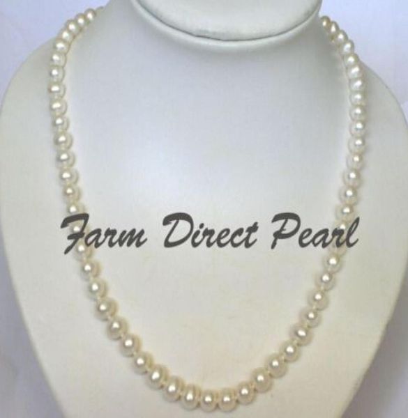 fine pearls jewelry 24quot inch long 100 genuine natural 78mm white pearl strand necklace cultured freshwater2855781, Black
fine pearls jewelry 24quot inch long 100 genuine natural 78mm white pearl strand necklace cultured freshwater2855781, Black